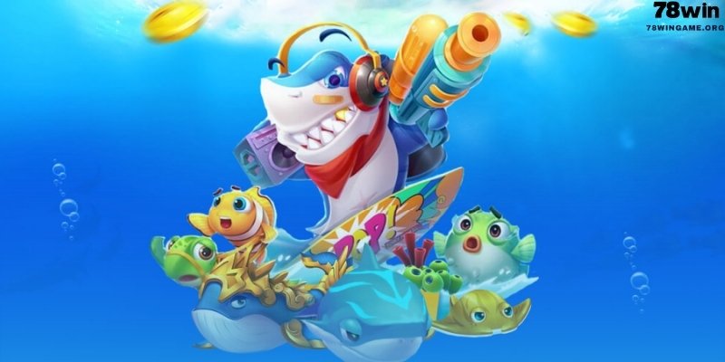 Sảnh bắn cá 78win đầy màu sắc
